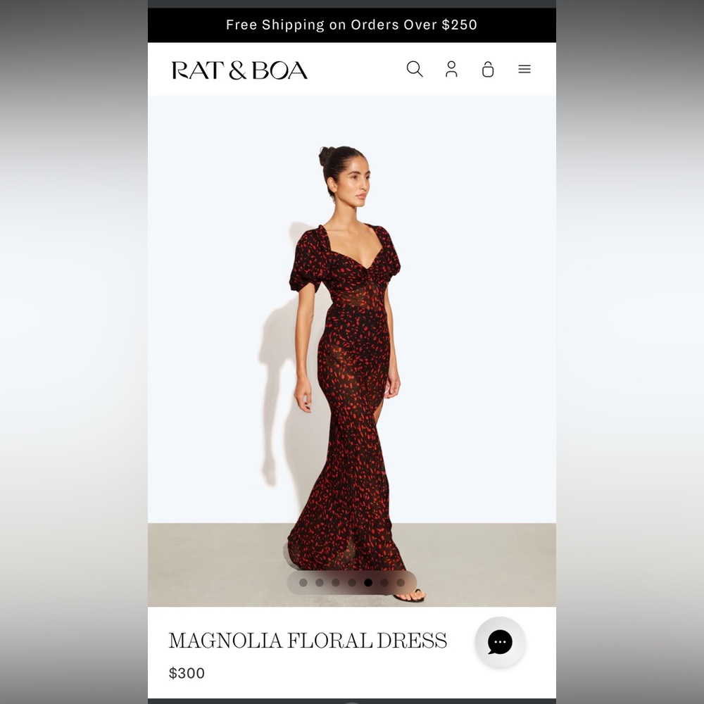 NWT - Rat & Boa MAGNOLIA Dress